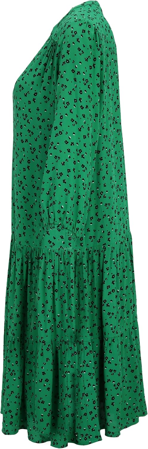 Tamaris Damen ASTANA AOP Kurzes trapez Kleid 36 Jelly Bean Flower Aop, 36 Jelly Bean Flower Aop