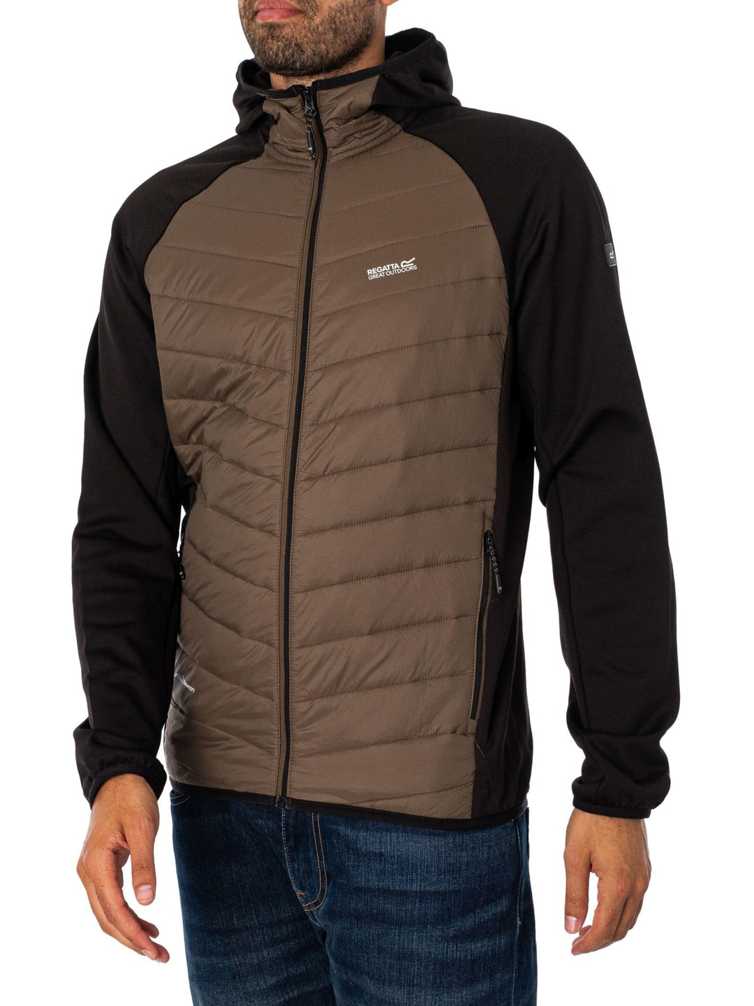 Regatta Andreson VIII Hybrid Herren-Jacke S Krokodil/Schwarz, S Krokodil/Schwarz