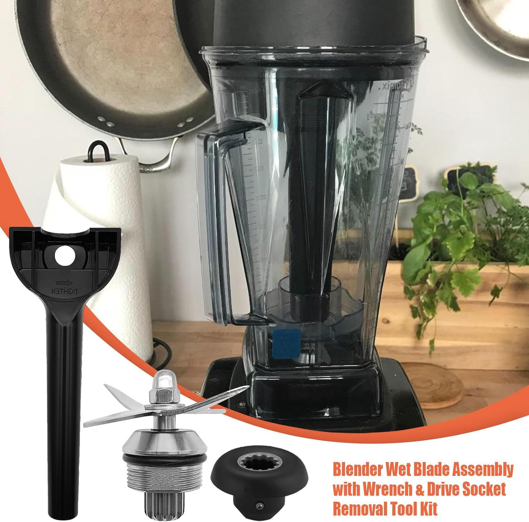 JOJOCY Ersatz-Set für Vitamix Blender 5200, 1,8 l, 907 ml, Standard-Behälter, Mixer, Behälter, Repar