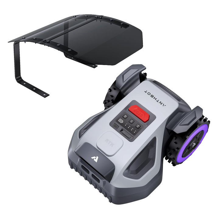 ANTHBOT M9 Mähroboter mit Regenschutz M9+Garage, M9+Garage