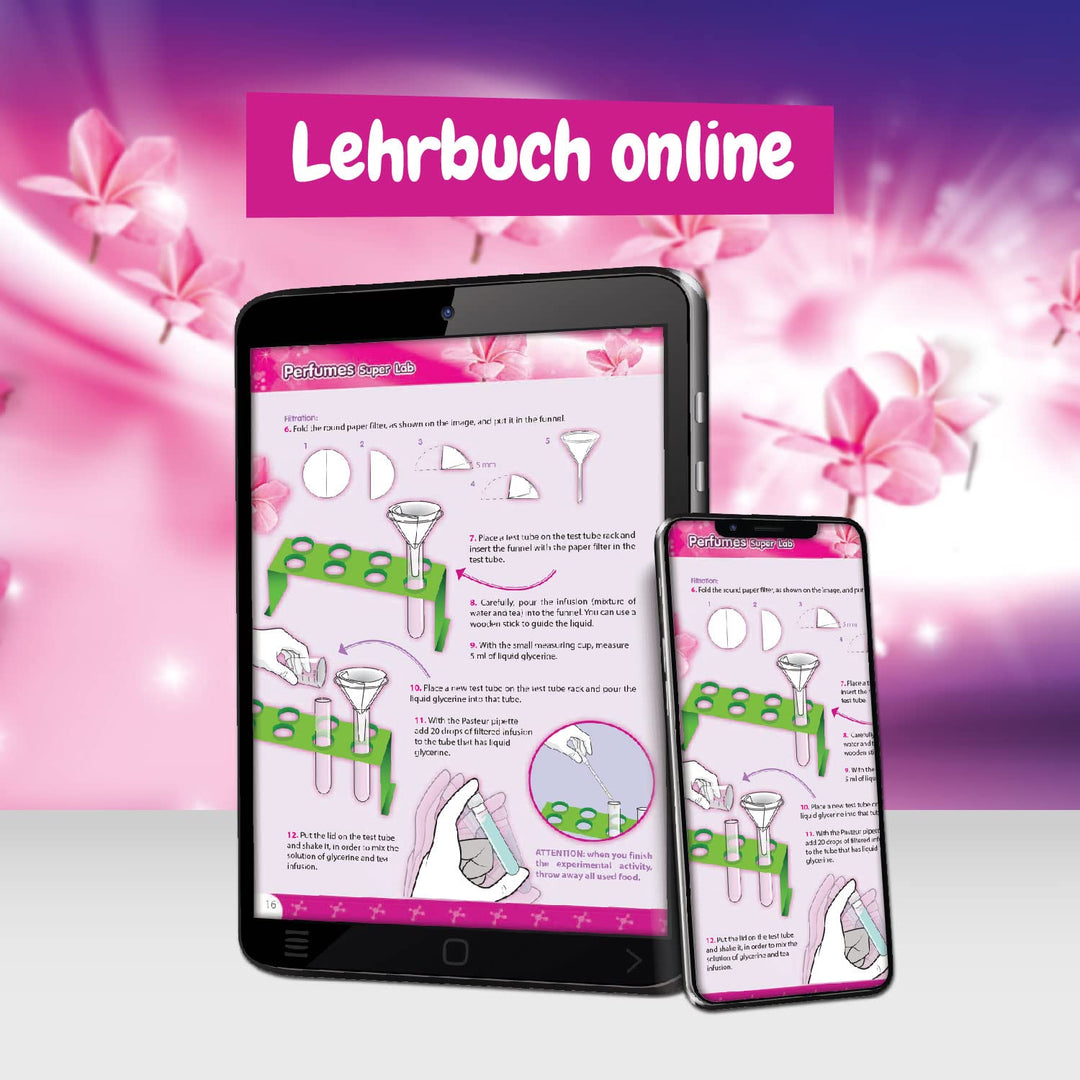 Science4you Super Parfümlabor für Kinder, 13 Experimente, mach dein eigenes Parfüm, Parfüm Selber Ma