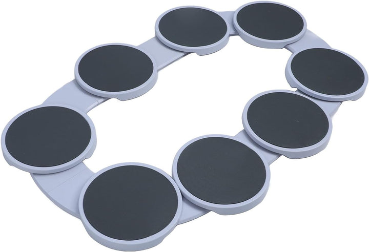 Lazy Susan Drehteller-Tablett, um 360 Grad Drehbarer Esstisch-Drehteller, Tragbares Rotierendes Lebe