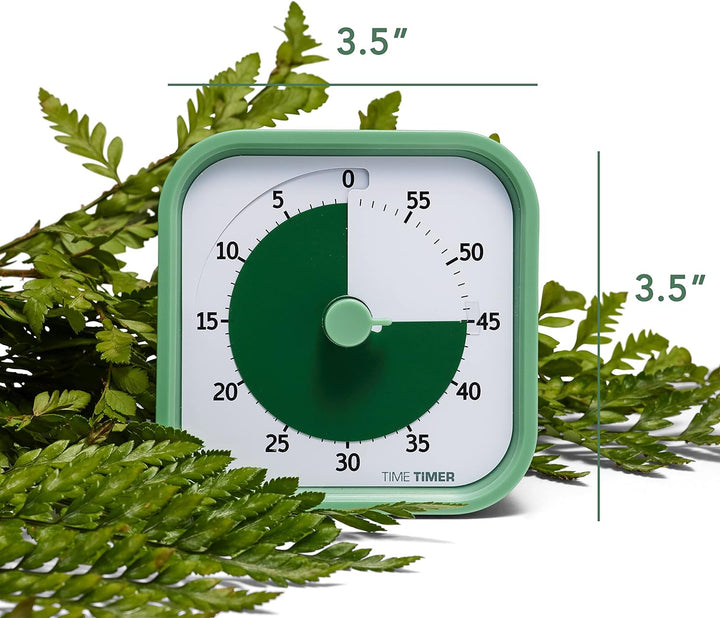 TIME TIMER Home MOD – 60-Minuten-Visual Timer für Kinder – Homeschool Supplies Study Tool, für Kinde