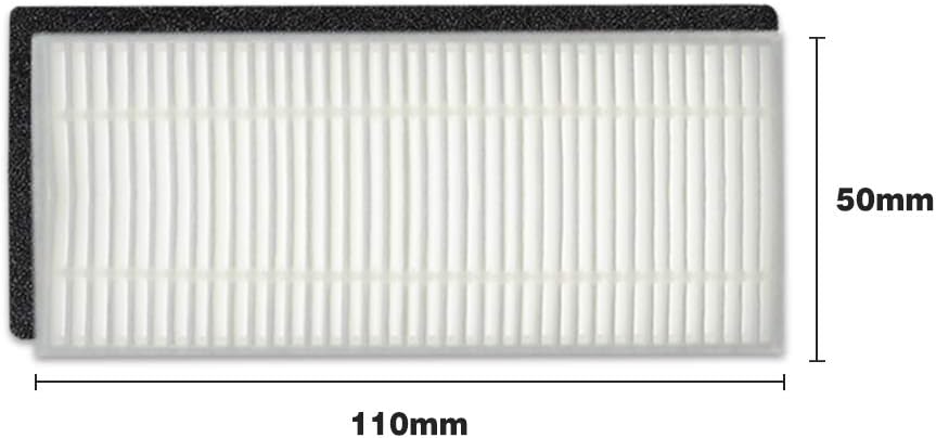 YanBan Ersatz-Set für Ecovacs Deebot N79S N79 für Eufy RoboVac 11 11C für Conga Excellence 990, Sets