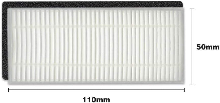 YanBan Ersatz-Set für Ecovacs Deebot N79S N79 für Eufy RoboVac 11 11C für Conga Excellence 990, Sets