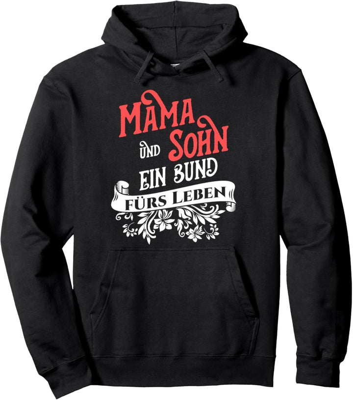 Mama Geburtstag Muttertag Damen Frauen Mama Sohn Pullover Hoodie