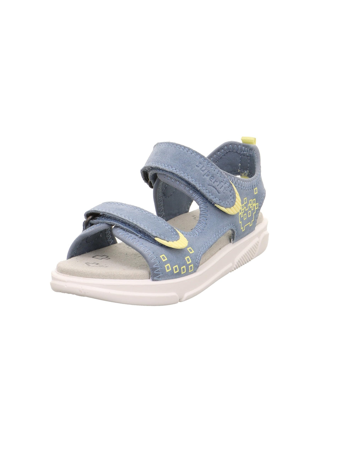 Superfit Jungen PixieSandale 32 EU Blau Gelb 8010, 32 EU Blau Gelb 8010