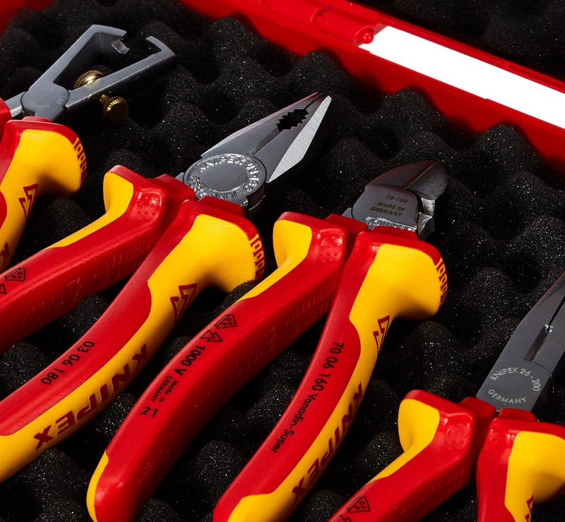 Knipex Werkzeug-Box "RED" Elektro Set 1 00 20 15