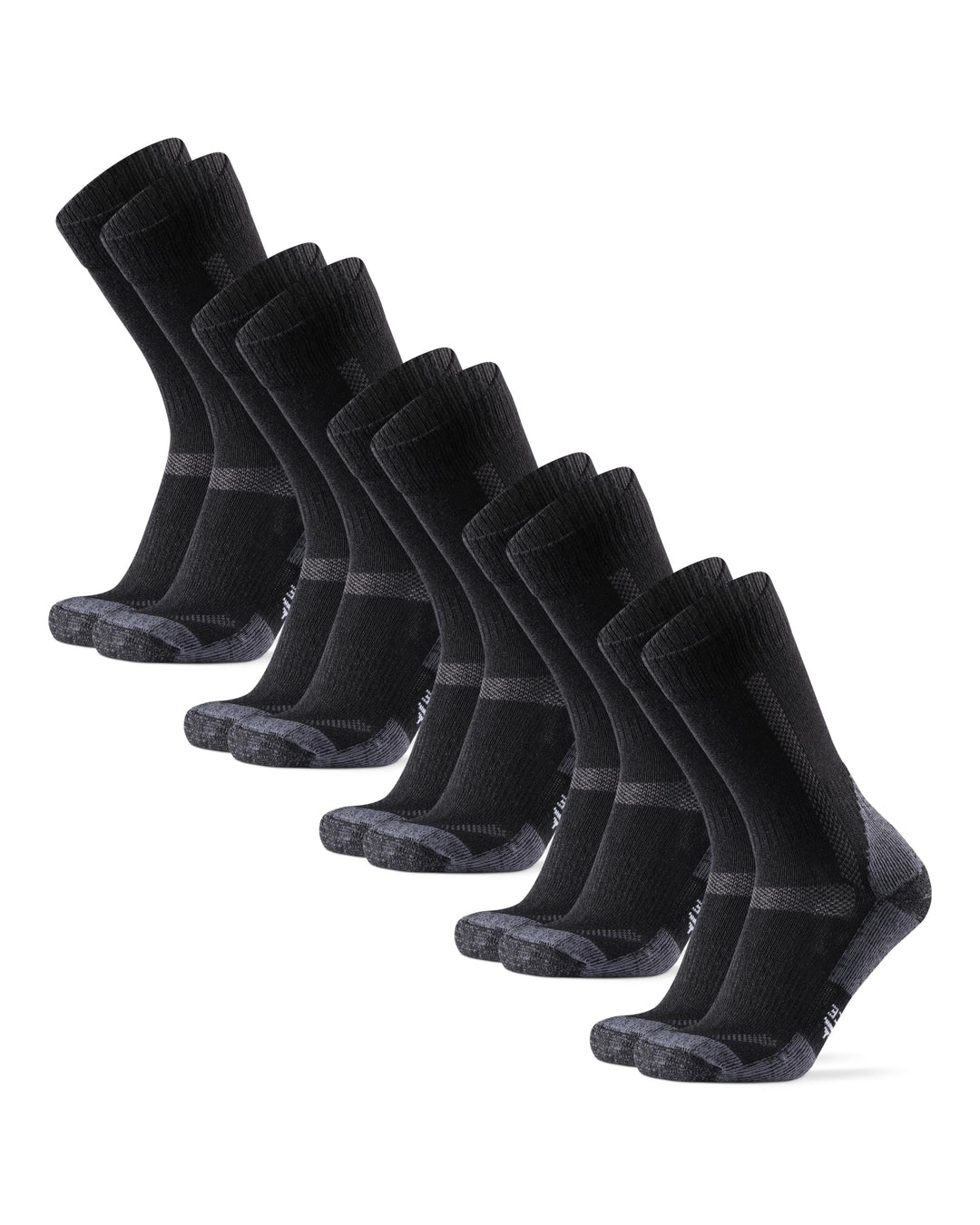 DANISH ENDURANCE Merino Wandersocken, Wollsocken, Merino Socken, Trekkingsocken, Atmungsaktiv & Star