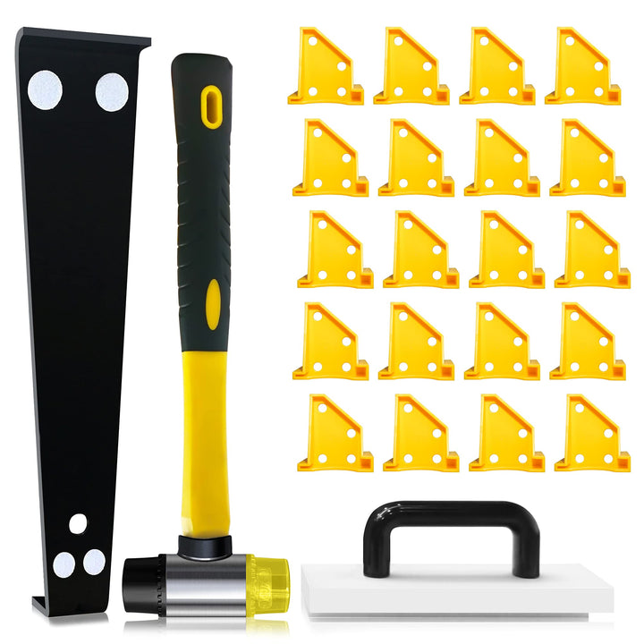 Zozen Laminatfussboden Werkzeuge, Bodenbelag Installation Kit, Vinyl Bodenbelag Werkzeuge - Klopfblo