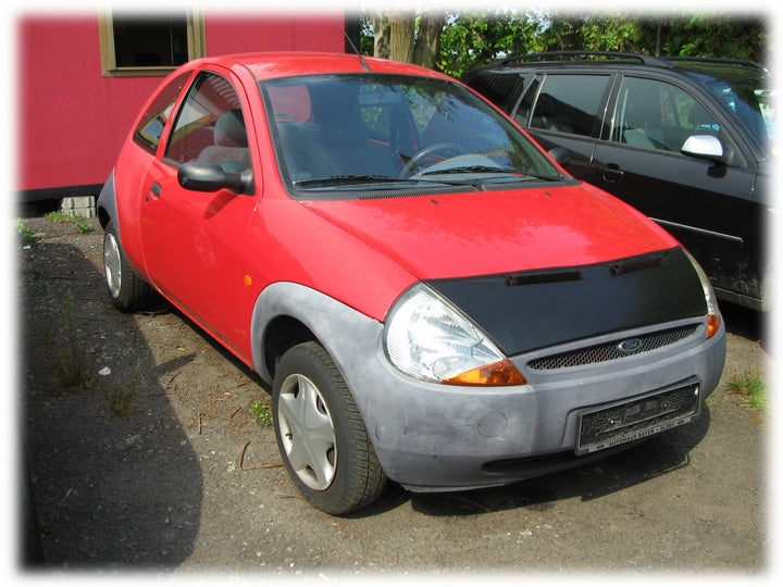 AB-00064 AUTO-BRA kompatibel mit Ford KA Bj. 1996-2008 Haubenbra Steinschlagschutz Tuning Bonnet Bra