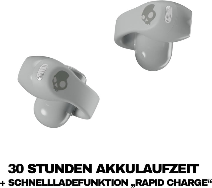 Skullcandy Push 720 Open Wireless Open Ear Bluetooth Earbuds, Headphones, Waterproof, Clip-On Lightw
