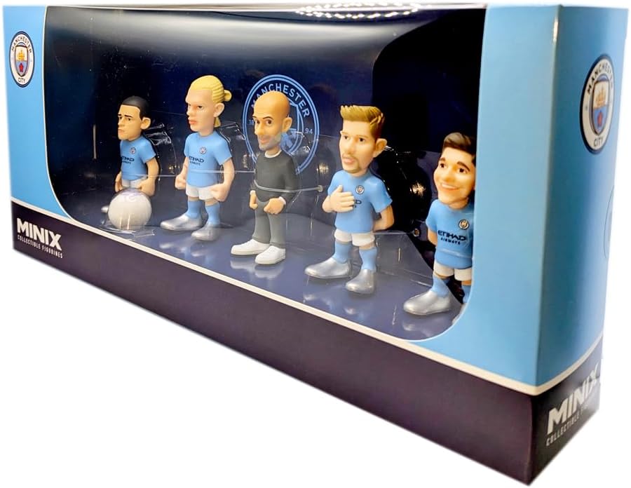 MINIX 5-Pack 7 cm - Manchester City Man City 5er-Pack, Man City 5er-Pack
