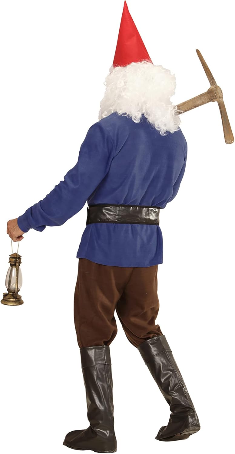 W WIDMANN MILANO Party Fashion - Kostüm Zwerg, Gnome, Wichtel, Märchen, Faschingskostüme, Blau