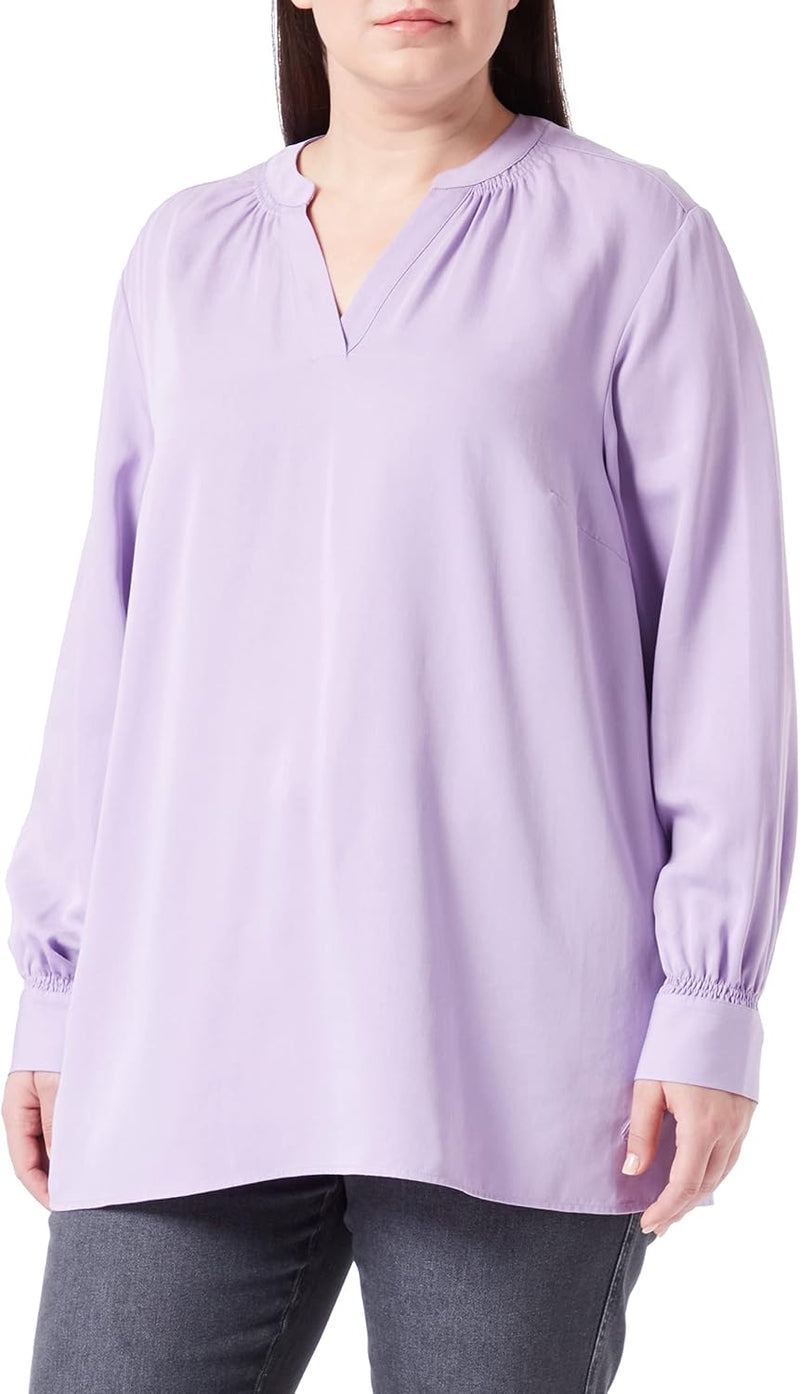 TRIANGLE Damen Bluse Langarm 50 Lavendel, 50 Lavendel