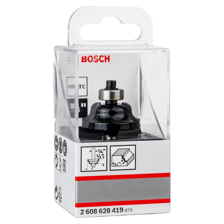 Bosch 1x PRO Profilfräser Römisch, R 1/32", S 1/4" 1/4″ Schaft, 1/4″ Schaft