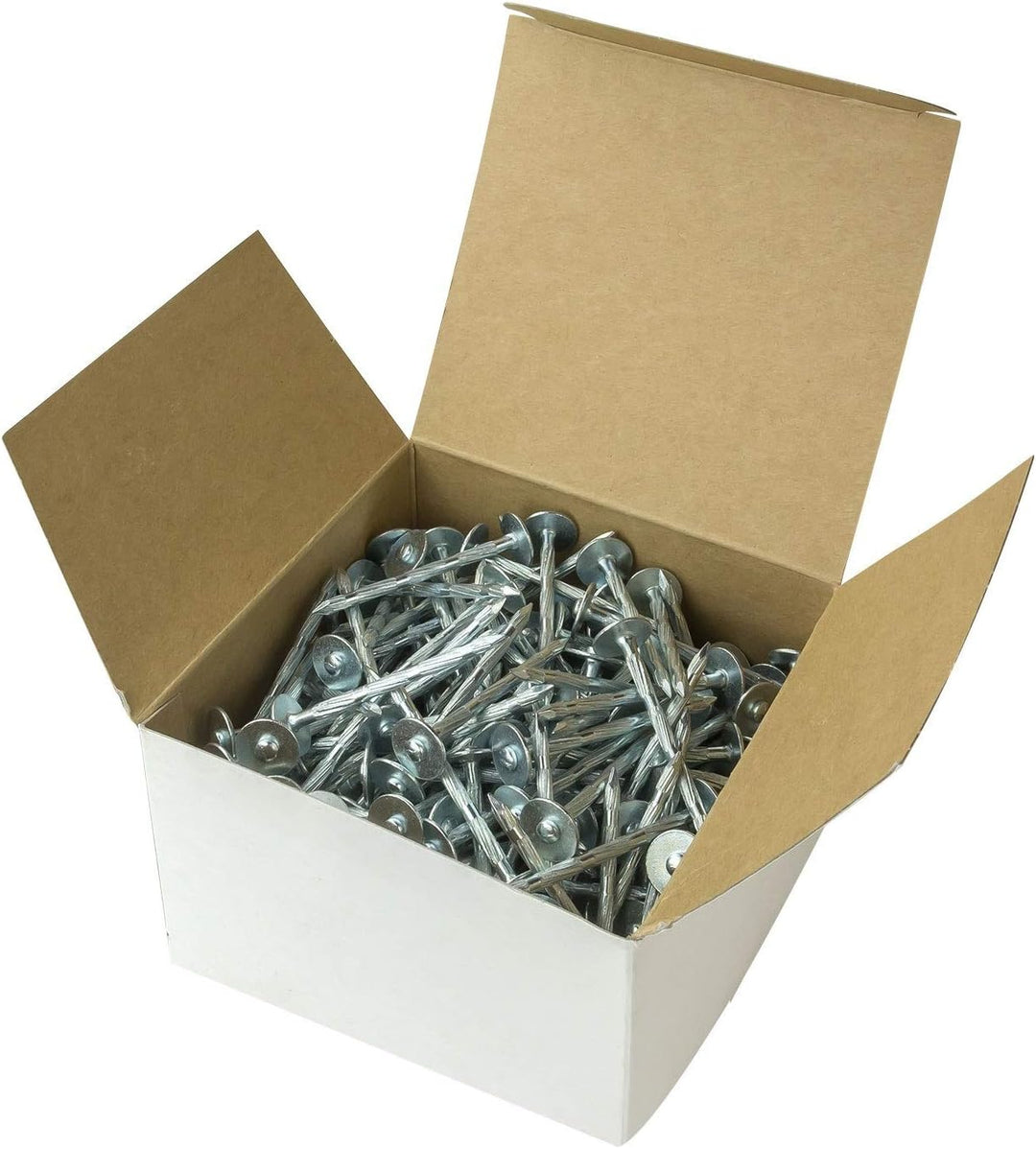 250 Stahlnägel mit Scheibe, geriffelt 3,5x60 mm 3,5 x 60 - 250 Stück, 3,5 x 60 - 250 Stück