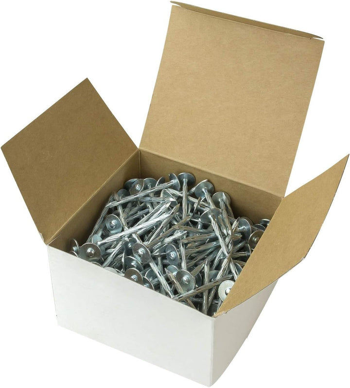250 Stahlnägel mit Scheibe, geriffelt 3,5x60 mm 3,5 x 60 - 250 Stück, 3,5 x 60 - 250 Stück