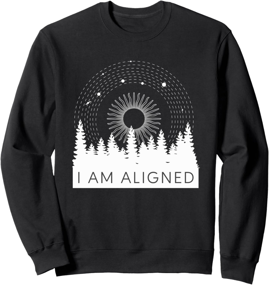 Astronomie Ich Bin Ausgerichtet Himmelskörper Planeten Ausri Sweatshirt
