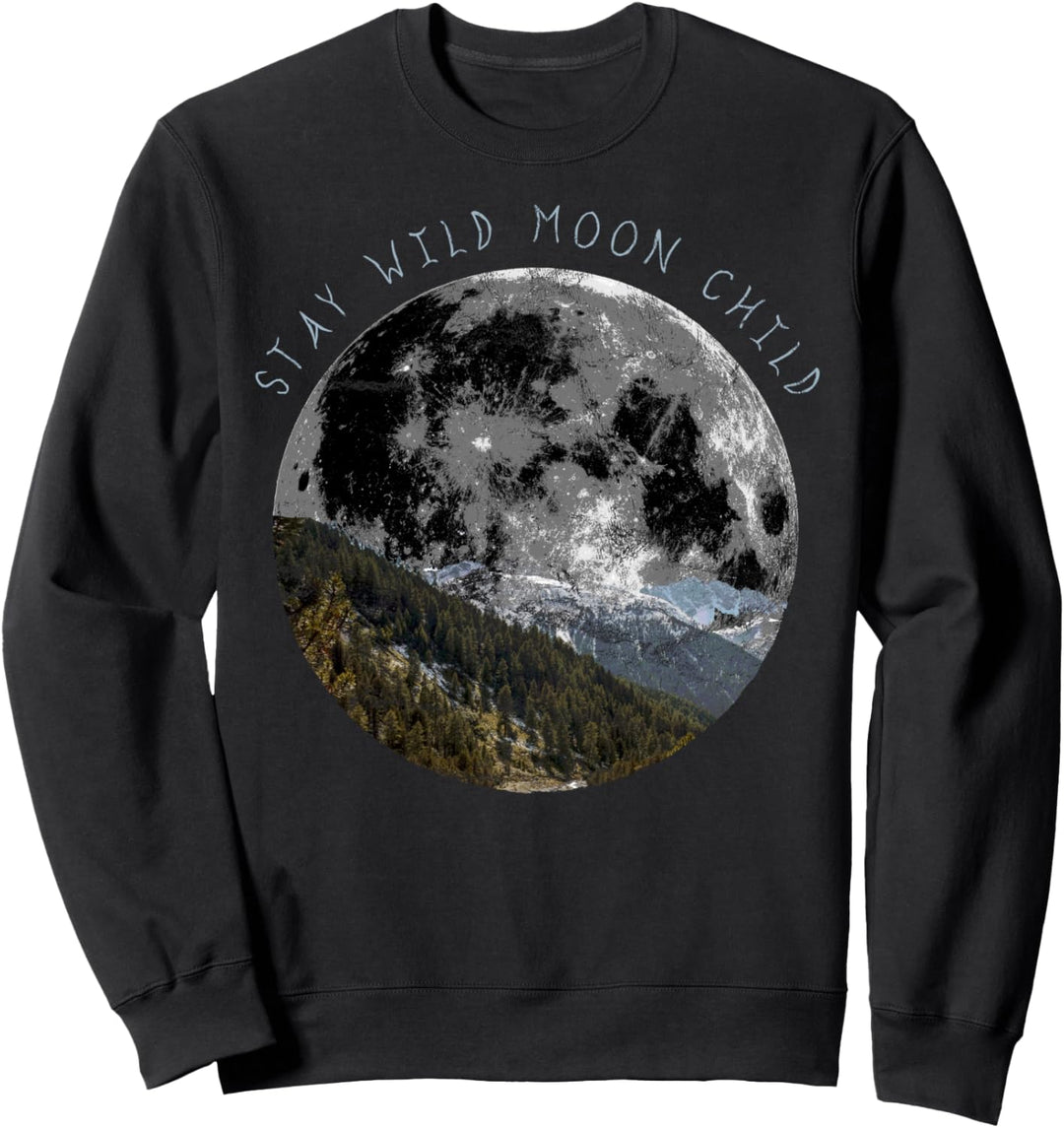 Trendy Stay Wild Moon Child Sweatshirt