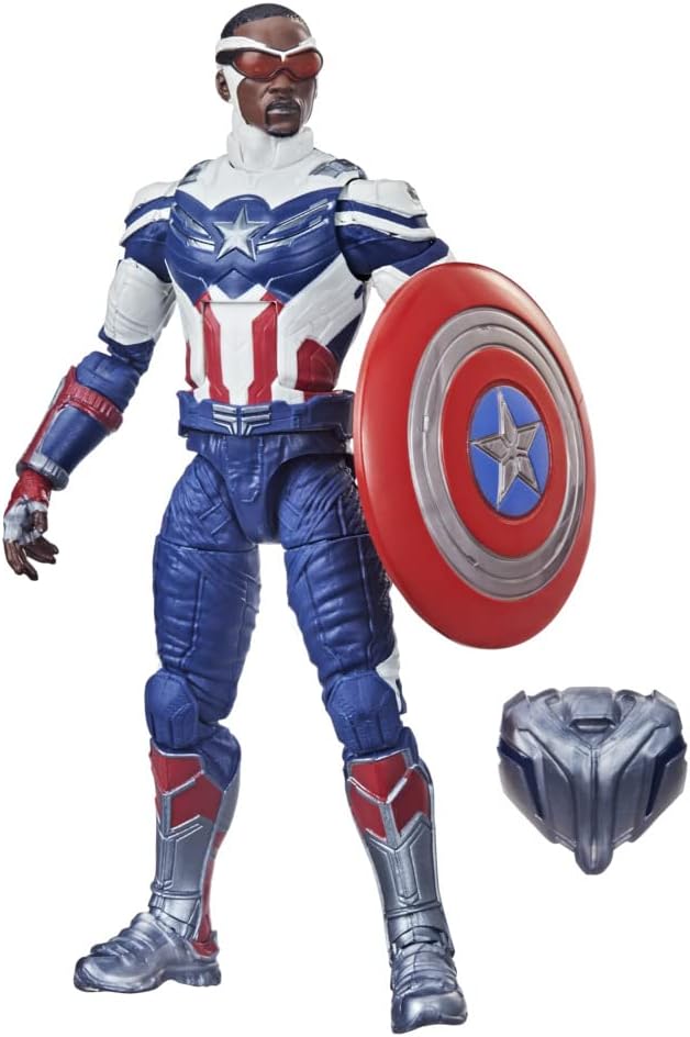 Hasbro Marvel Legends Series Avengers 15 cm grosse Captain America Action-Figur, Premium Design und