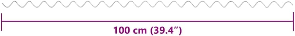 vidaXL 24x Gabionen Spirale Robust Spiralen Verbinder für Steinkorb Gabione Gabionen-Spiralen Verzin