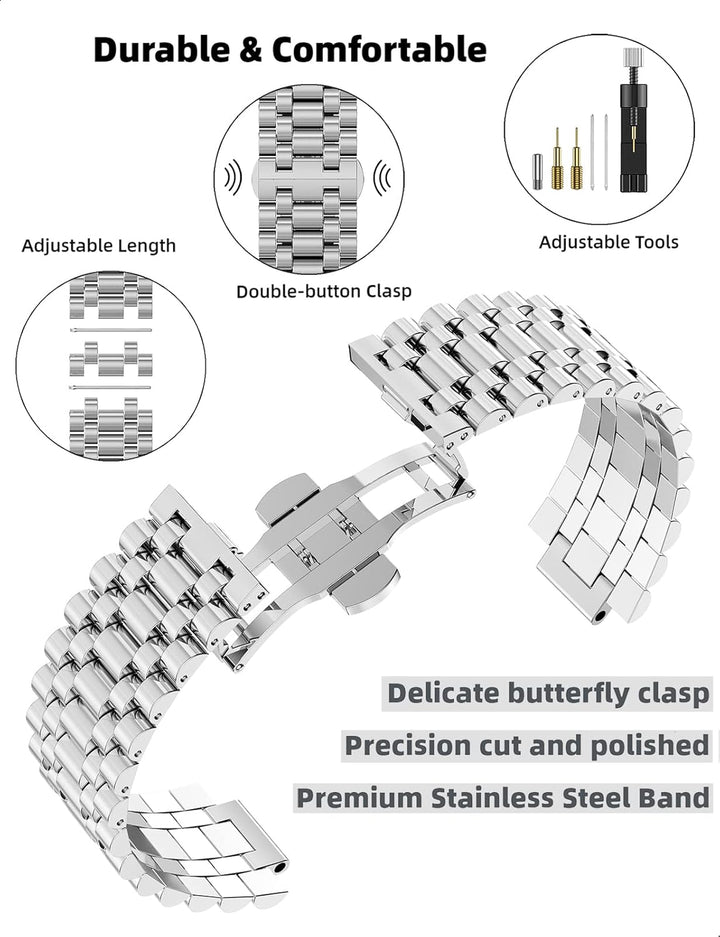 Edelstahlband mit Gehäuse für appl watch Ultra 1/Ultra 2 armband 49mm,Robustes Apple Watch Ultra mit