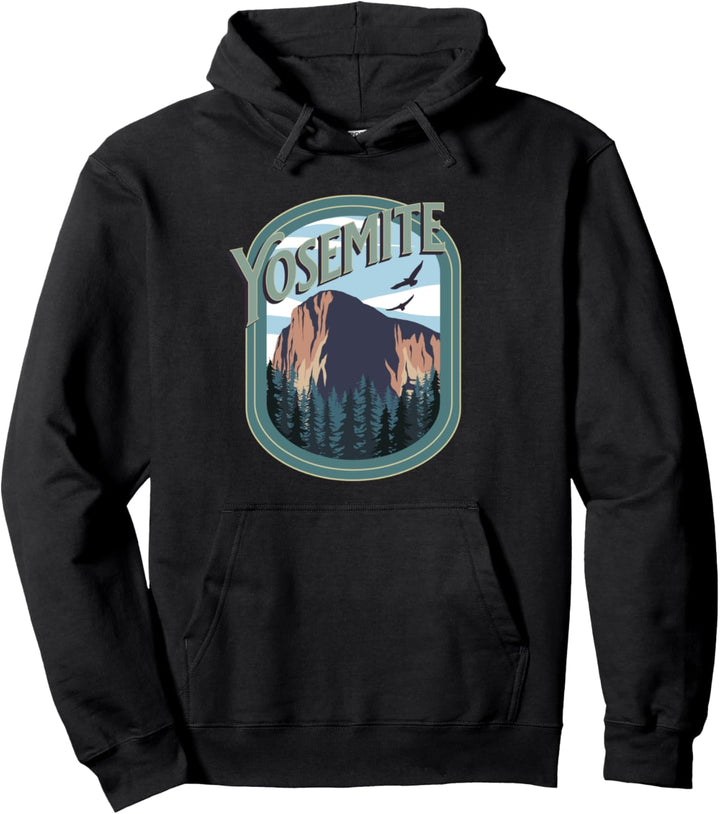 Yosemite Berge Wandern Kalifornien Natur El Capitan Pullover Hoodie