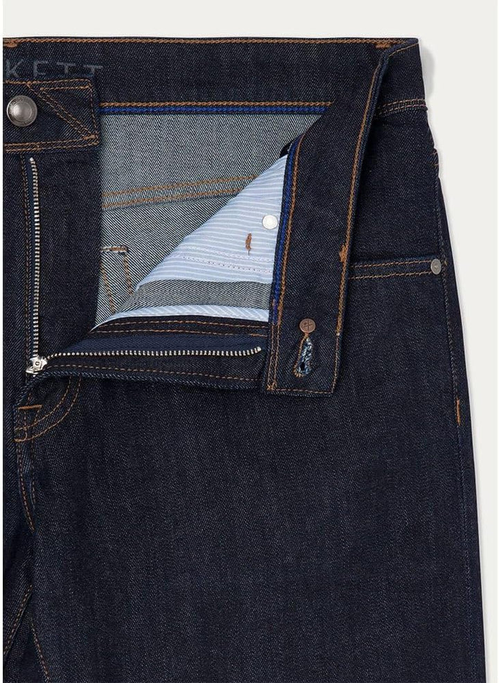 Hackett London Herren Rinse Wash Denim Cl Jeans 33W / 32L Denim (Denim Blue), 33W / 32L Denim (Denim
