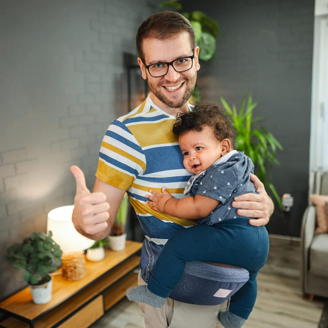 GAGAKU Baby Hüftsitz Leichte Taille Hocker 4 Tragepositionen für Kinder 0-36 Monate Neugeborenes - D
