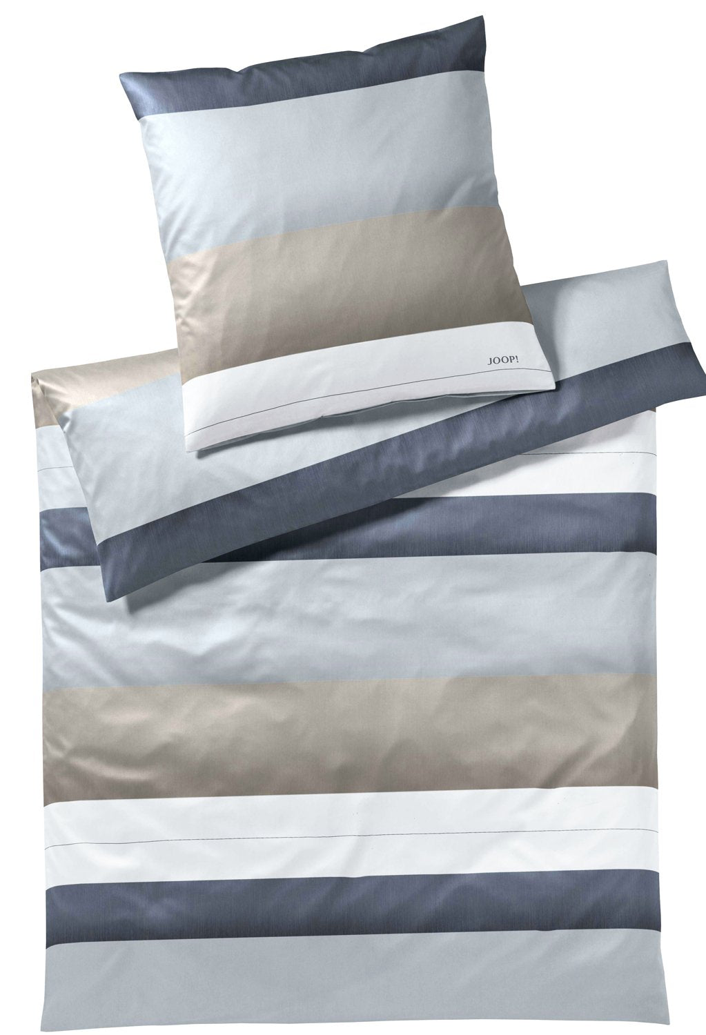 Joop! Bettwäsche Purity Sand 1 Bettbezug 135 x 200 cm + 1 Kissenbezug 80 x 80 cm 1 Bettbezug 135 x 2