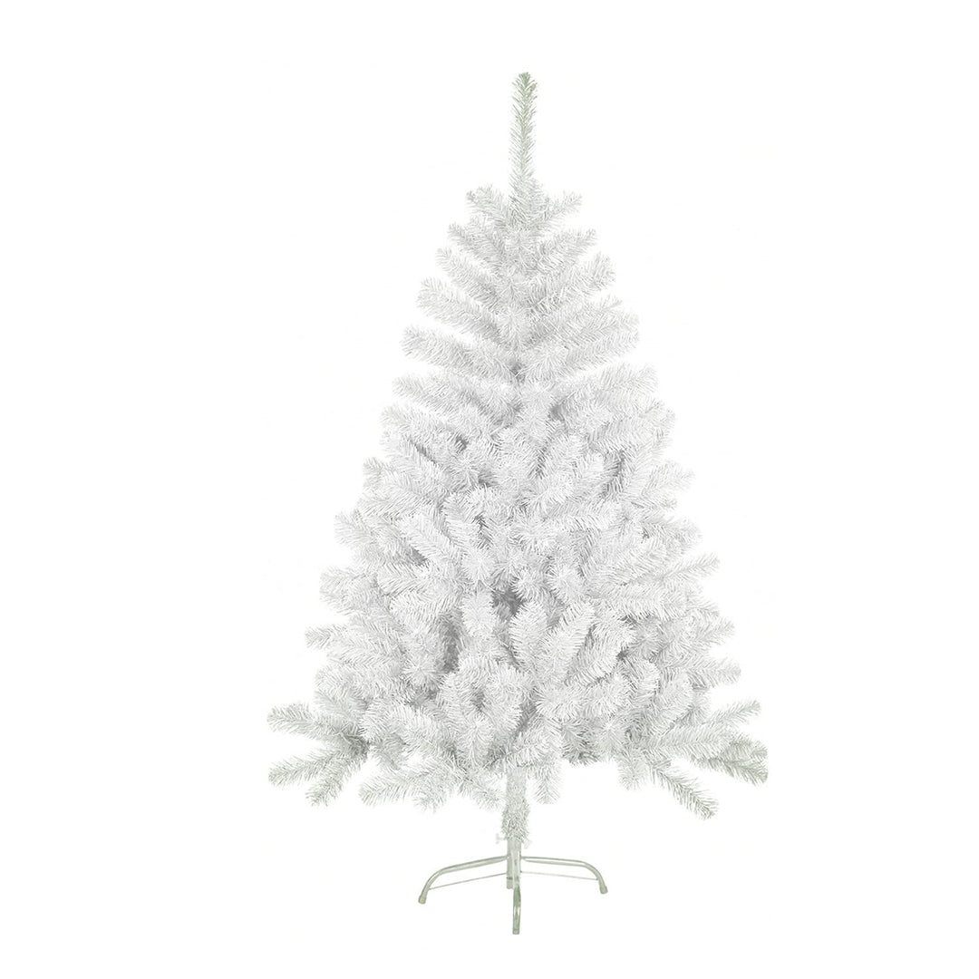 SOLAGUA NAVIDAD Künstlicher Weihnachtsbaum, Lametta-Blatt-Tanne 120–210cm Bäume mit Metallunterstütz