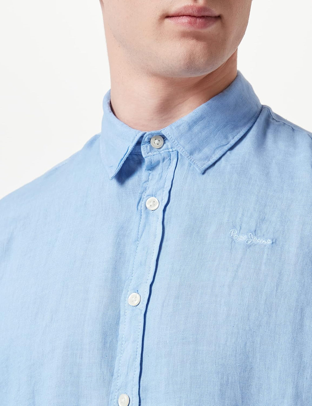Pepe Jeans Herren Hemd Parks M Blau (Dazed Blue), M Blau (Dazed Blue)