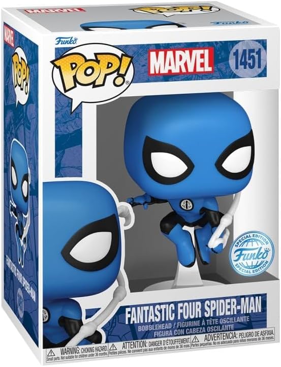 Funko POP! Marvel Fantastic Four - Spider-Man Blue Suit Special Edition #84525