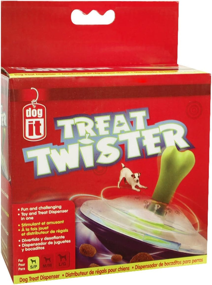 Dogit Treat Twister, Snack Kreisel, blau