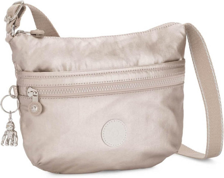 Kipling Damen Arto Tasche, Silber (Metallic Glow), 25x21x3 centimeters (B x H T) EU, Metallic Glow