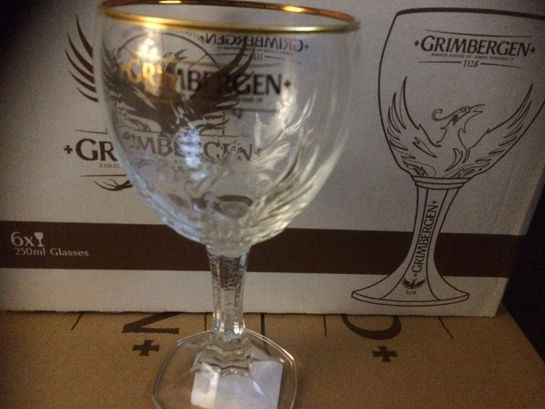 Grimbergen Bierglas 2018, 6 Stück