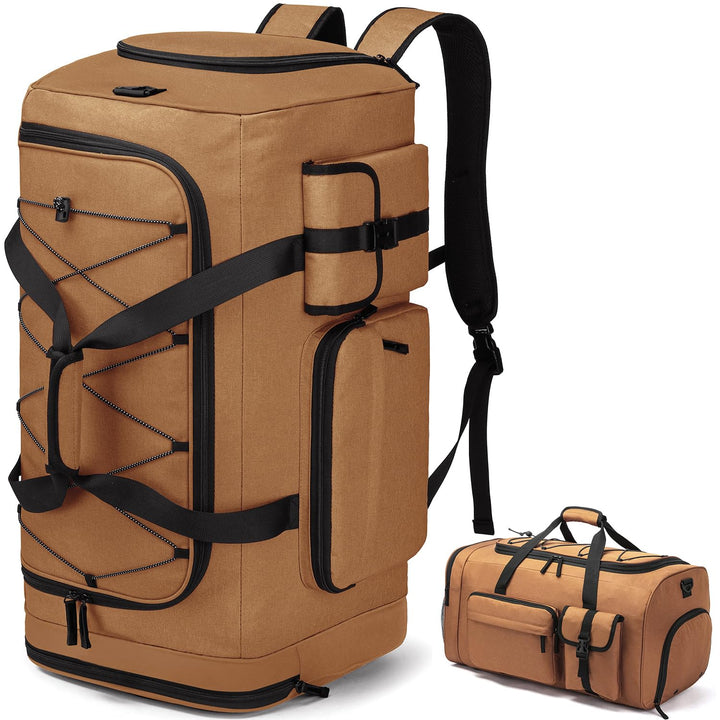 70L Sporttasche Extra Gross Sportrucksack Herren mit Schuhfach Wochenend Sport Reisetasche mit Rucks
