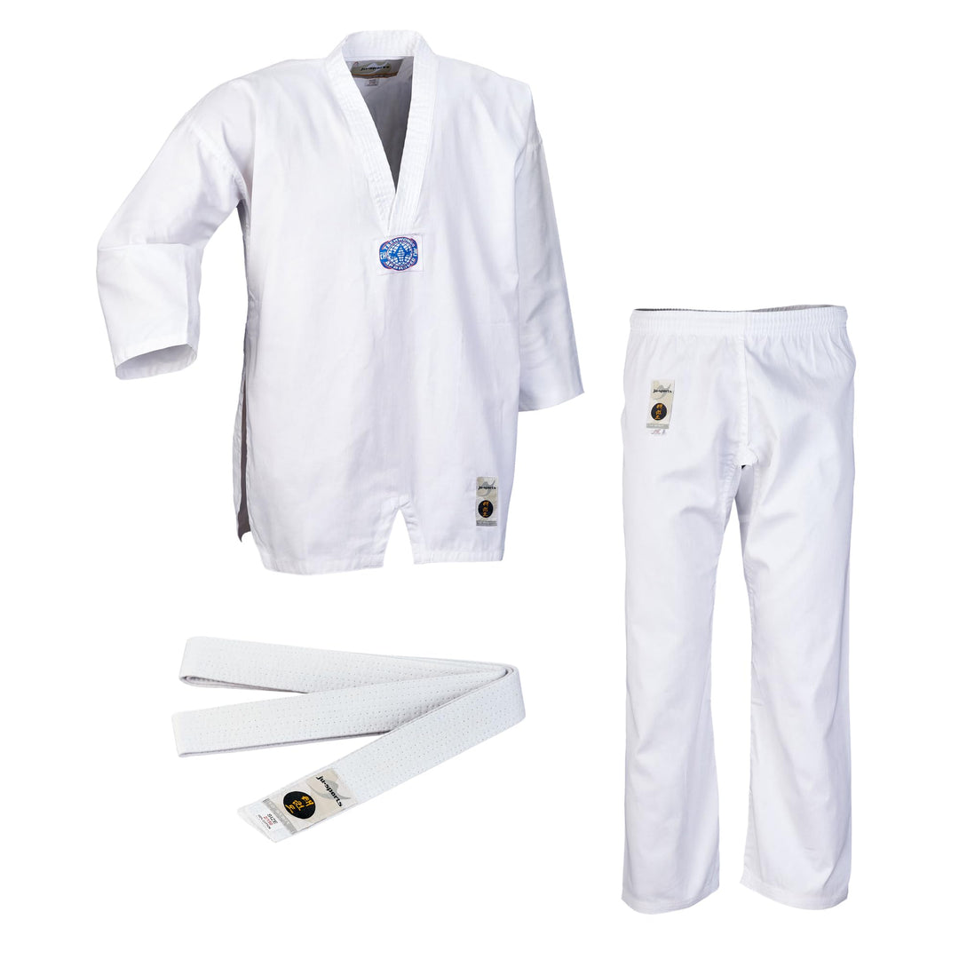 Ju-Sports Herren Taekwondoanzug To Start Anzug 190 cm Weiss, 190 cm Weiss