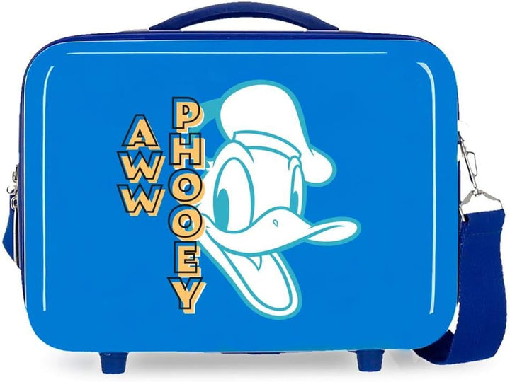 Disney Mickey and Friends Kulturbeutel, anpassbar, Blau, 29 x 21 x 15 cm, starr, ABS 9,14 l, 0,84 kg