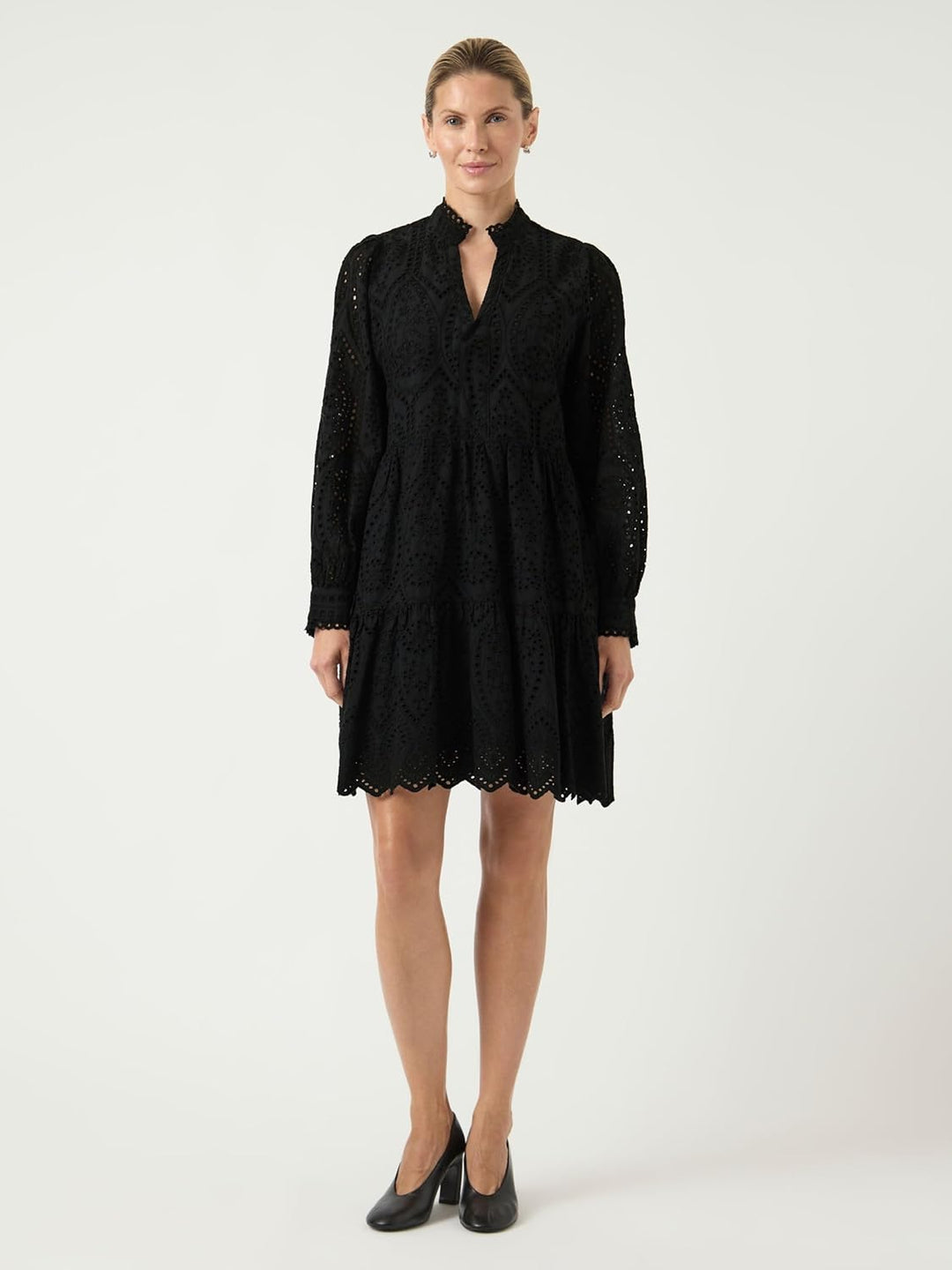 YAS Damen Yasholi Ls Dress S. Noos Kleid M Schwarz, M Schwarz