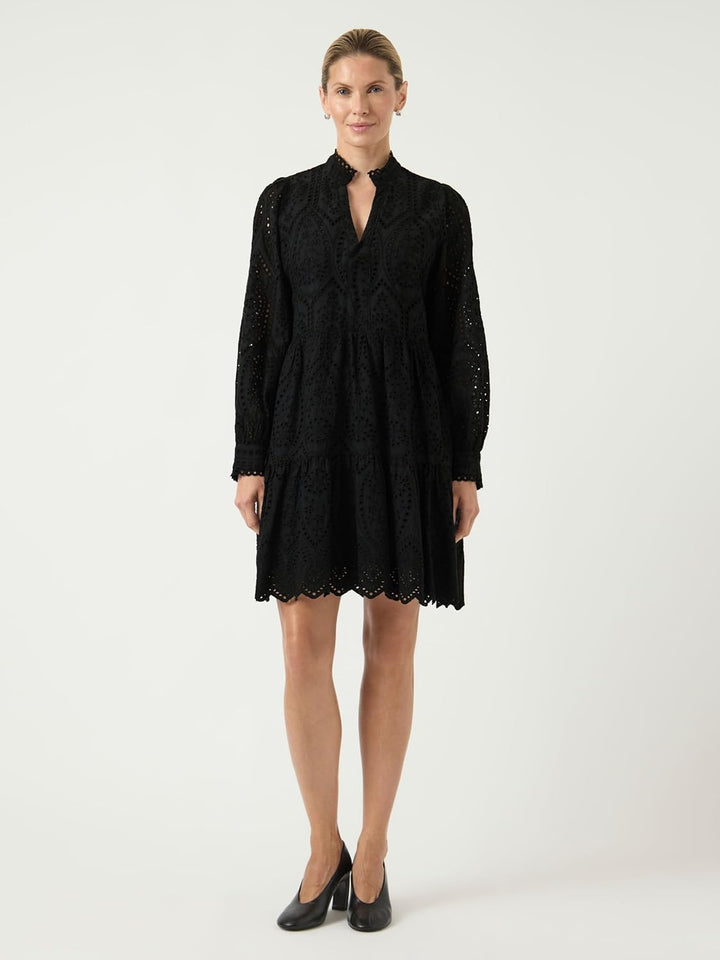 YAS Damen Yasholi Ls Dress S. Noos Kleid M Schwarz, M Schwarz
