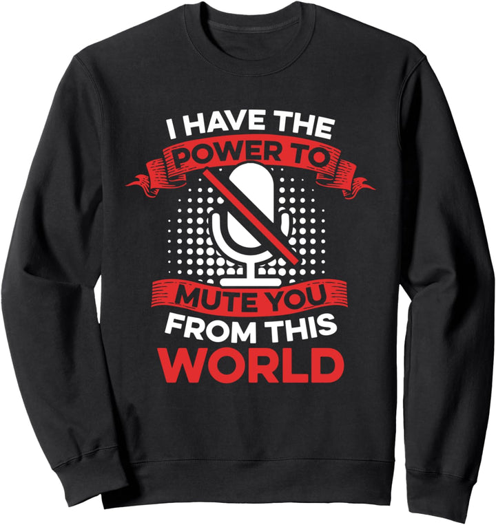Tontechniker FOH Tonmeister - Sound Audio Engineer Sweatshirt