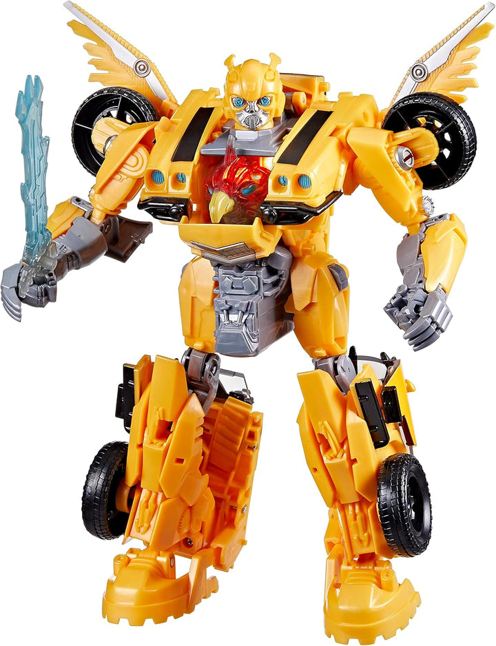 Transformers Spielzeug zum Film Aufstieg der Bestien, Beast-Mode Bumblebee Action-Figur ab 6 Jahren,