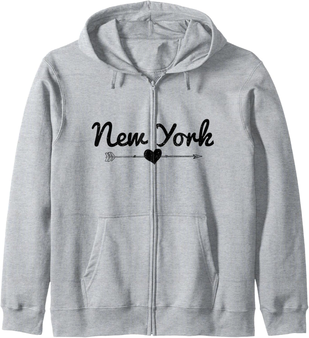New York Pfeil Herz NY Pride Kapuzenjacke