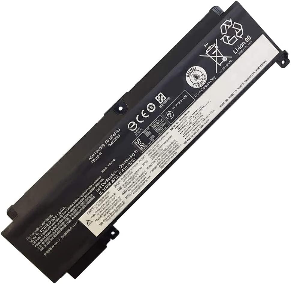 XITAIAN 11.4V 24Wh 2065mAh 00HW025 00HW024 01AV405 01AV406 SB10J79004 SB10F46463 Ersatz Laptop Akku