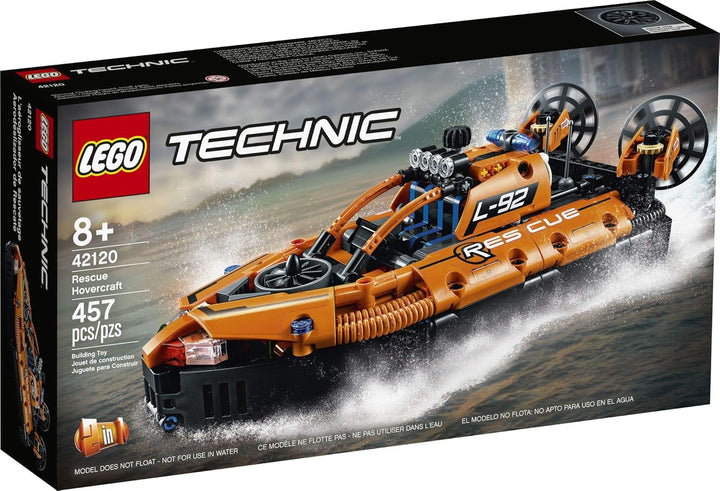 LEGO Technic 42120 - Rettungs-Luftkissenboot 2-in-1 (457 Teile) Neu 2021