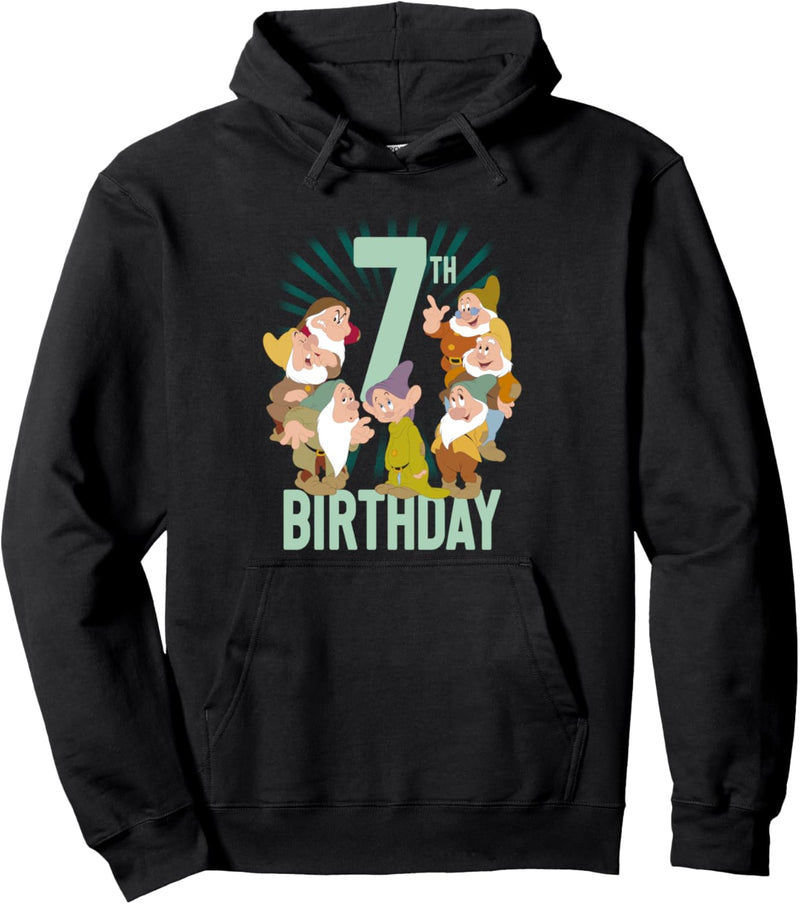 Disney Snow White Seven Dwarfs Seventh Birthday Pullover Hoodie