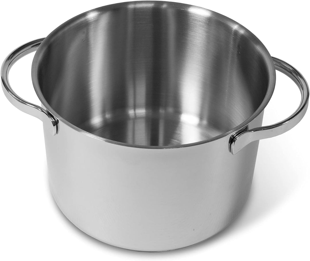 Moneta Allegro Kochtopf 18 cm aus Edelstahl für alle Herdarten 3,2 Liter