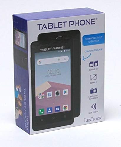 LEXIBOOK Tablet Telefon, Smartphone für Tweens und Teens, mit Kindersicherung, Zeitmanagement, Andro